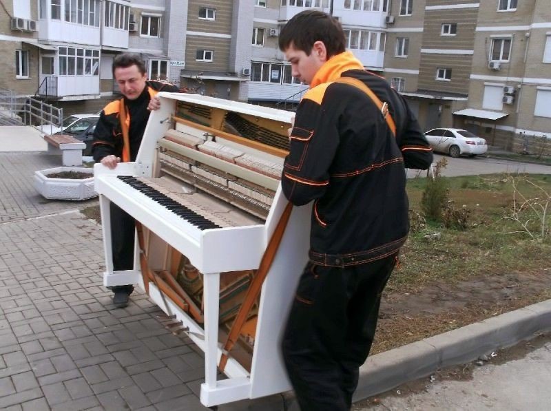 Перевозка пианино и рояля в Малоярославце — цена от 827 руб., грузчики, упаковка — Мастер24